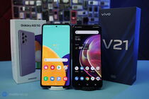 Samsung Galaxy A52 5G a Vivo V21 5G