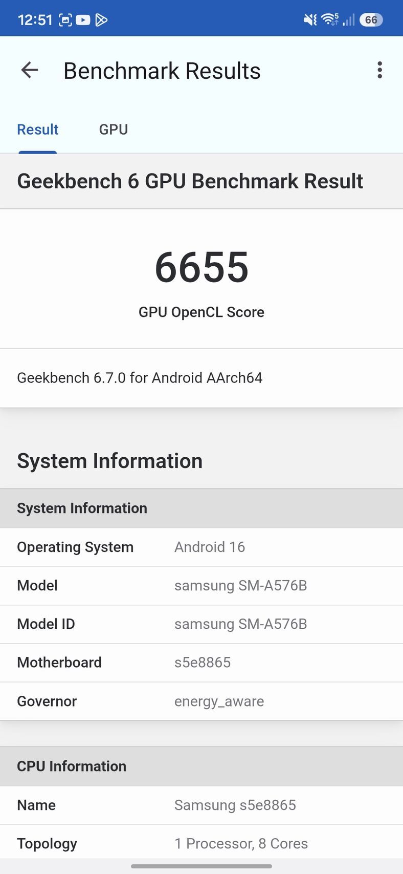 Samsung Galaxy A57