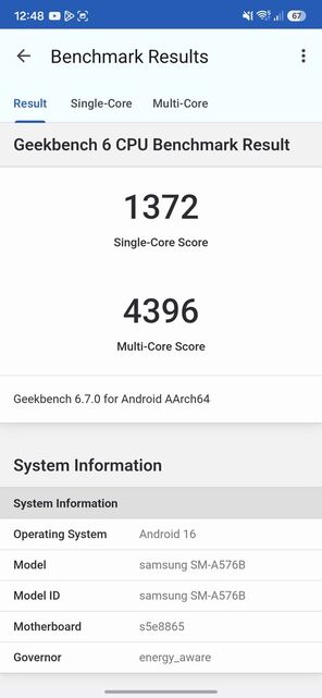 Samsung Galaxy A57