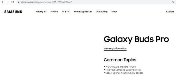 Samsung Galaxy Buds Pro