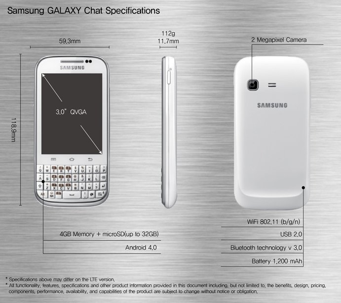Samsung Galaxy Chat