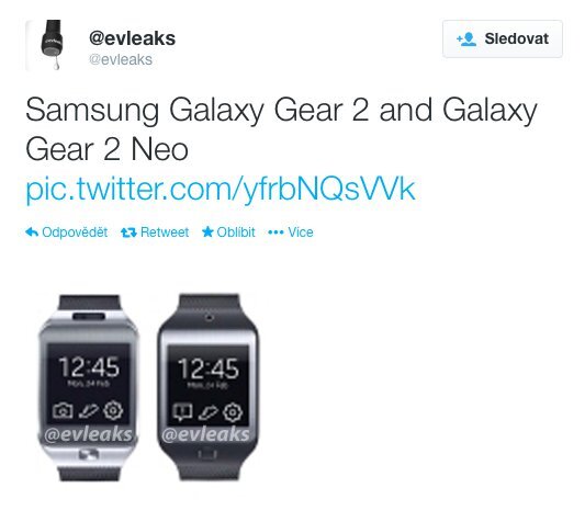 Samsung Galaxy Gear 2 a Galaxy Gear 2 Neo