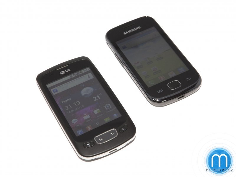 Samsung Galaxy Gio vs. LG Optimus One