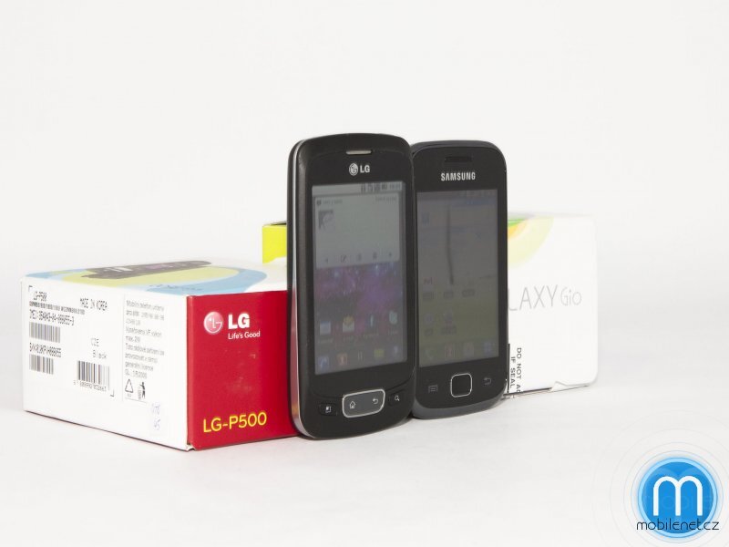 Samsung Galaxy Gio vs. LG Optimus One