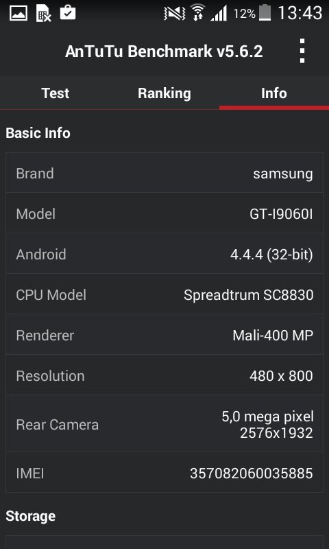 Samsung Galaxy Grand Neo Plus Duos