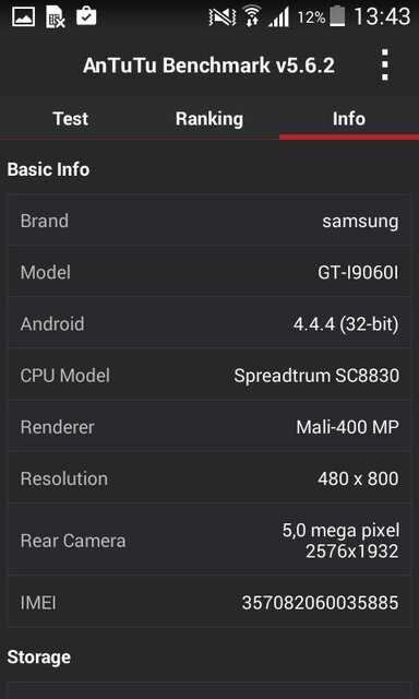 Samsung Galaxy Grand Neo Plus Duos