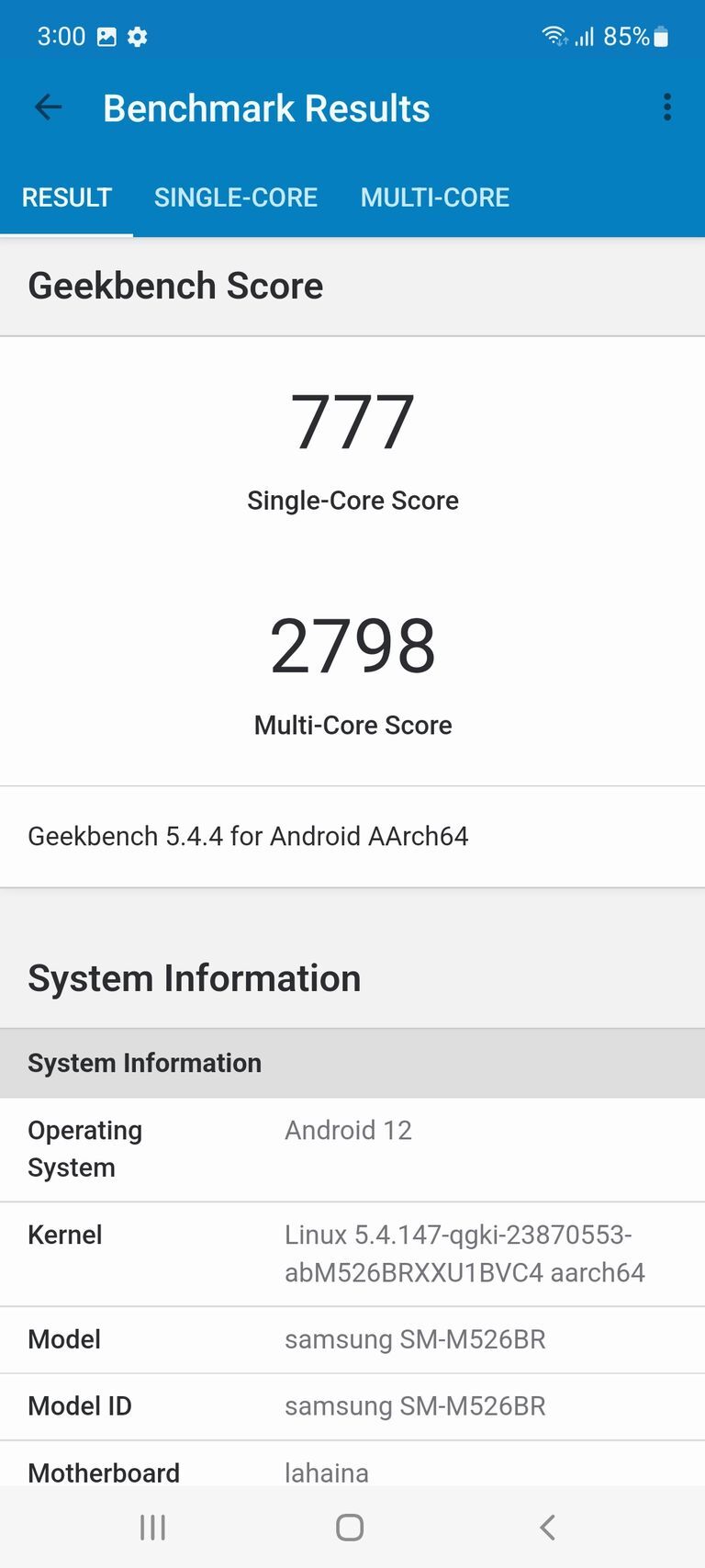 Samsung Galaxy M52 5G