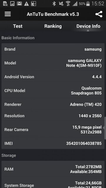 Samsung Galaxy Note 4