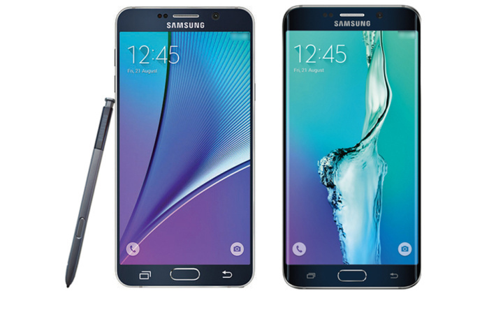 Samsung Galaxy Note 5 a Samsung Galaxy S6 edge Plus
