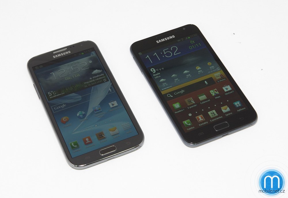Samsung Galaxy Note II vs. Galaxy Note