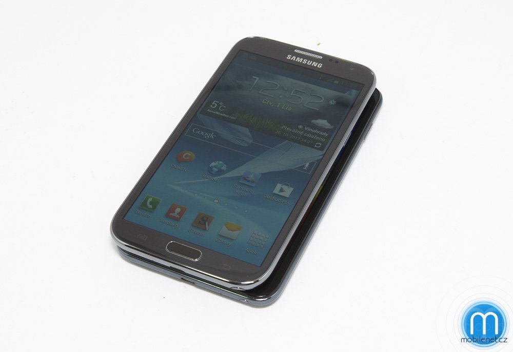 Samsung Galaxy Note II vs. Galaxy Note
