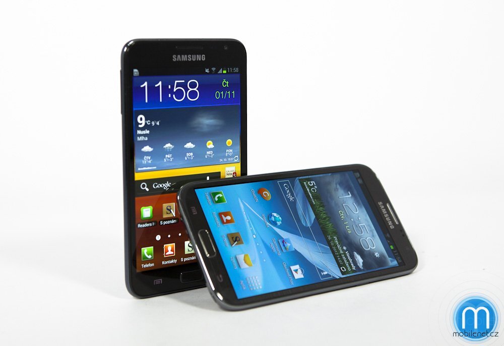 Samsung Galaxy Note II vs. Galaxy Note