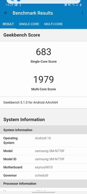Samsung Galaxy Note10 Lite