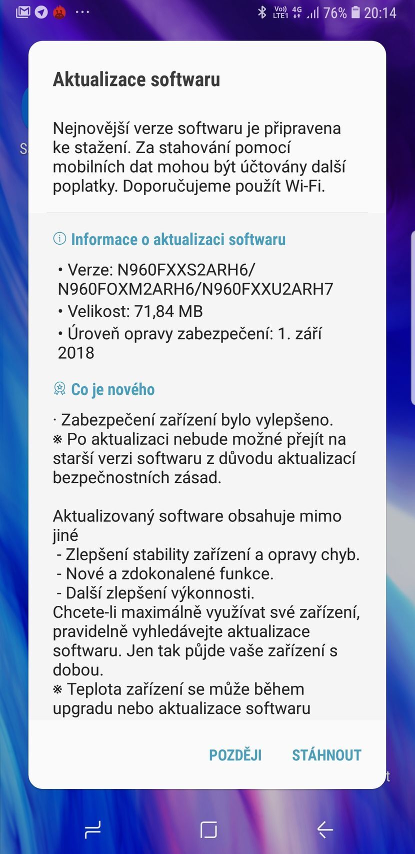 Samsung Galaxy Note9