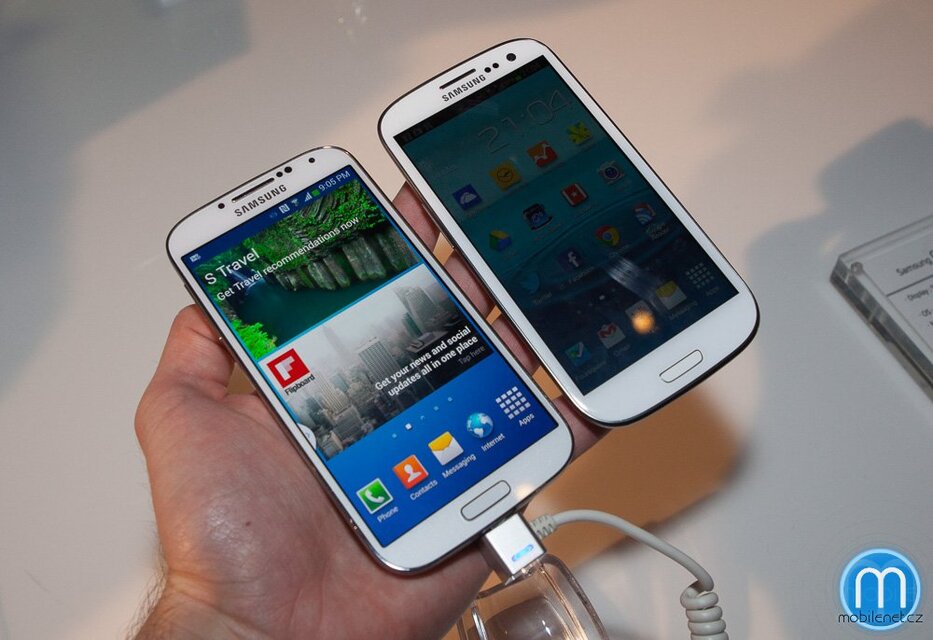 Samsung Galaxy S 4 a Galaxy S III