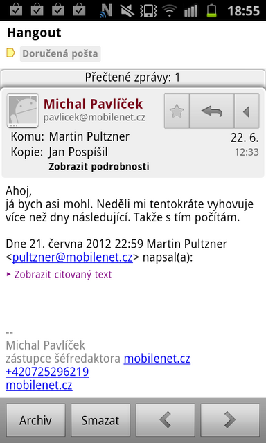 Samsung Galaxy S Advance