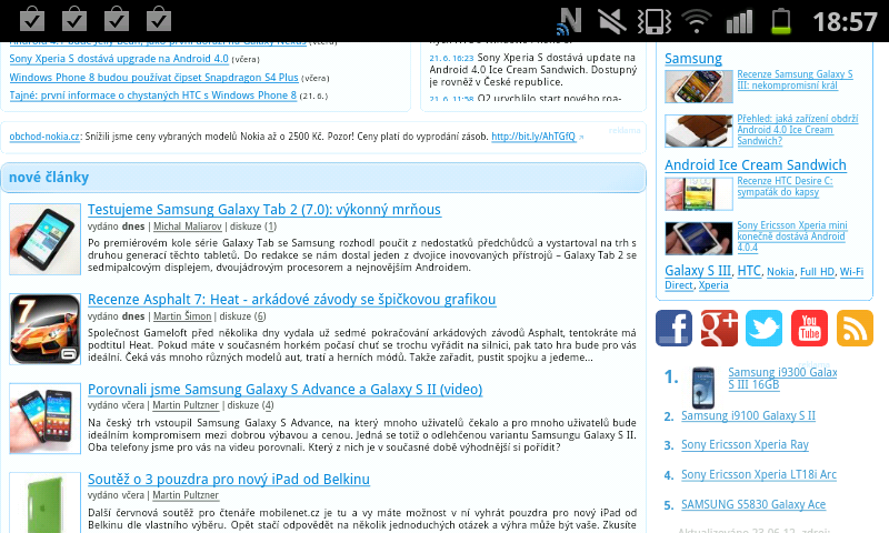 Samsung Galaxy S Advance