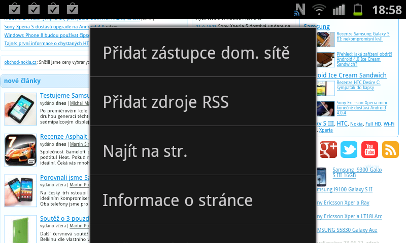 Samsung Galaxy S Advance