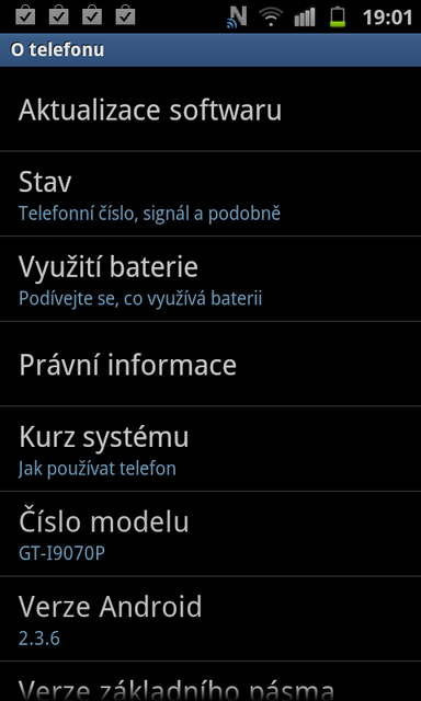 Samsung Galaxy S Advance