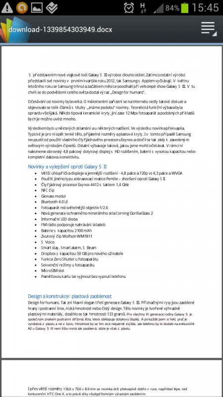 Samsung Galaxy S III