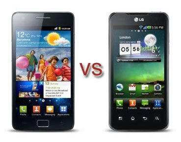 Samsung Galaxy S ll Vs. LG Optimus 2X