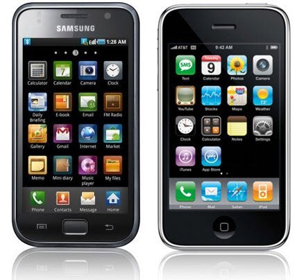 Samsung Galaxy S vs. Apple iPhone