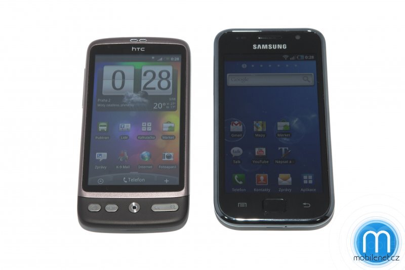 Samsung Galaxy S vs. HTC Desire