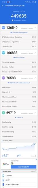 Samsung Galaxy S10 Lite