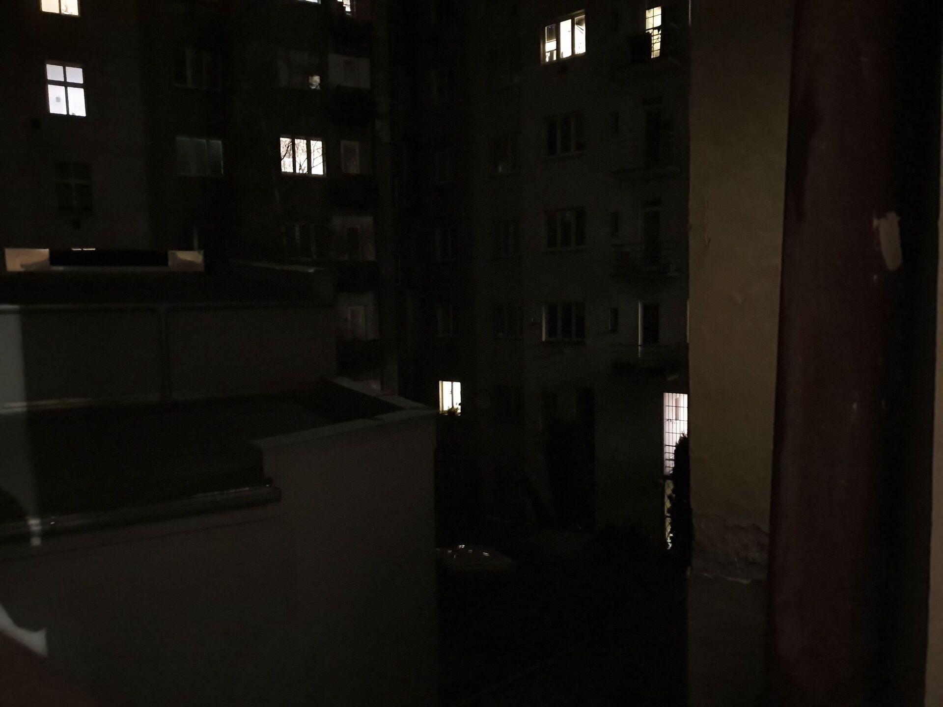 Samsung Galaxy S10+ noční režim