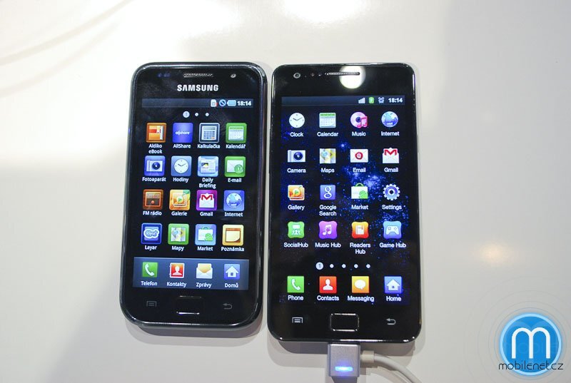 Samsung Galaxy S2 a Galaxy S