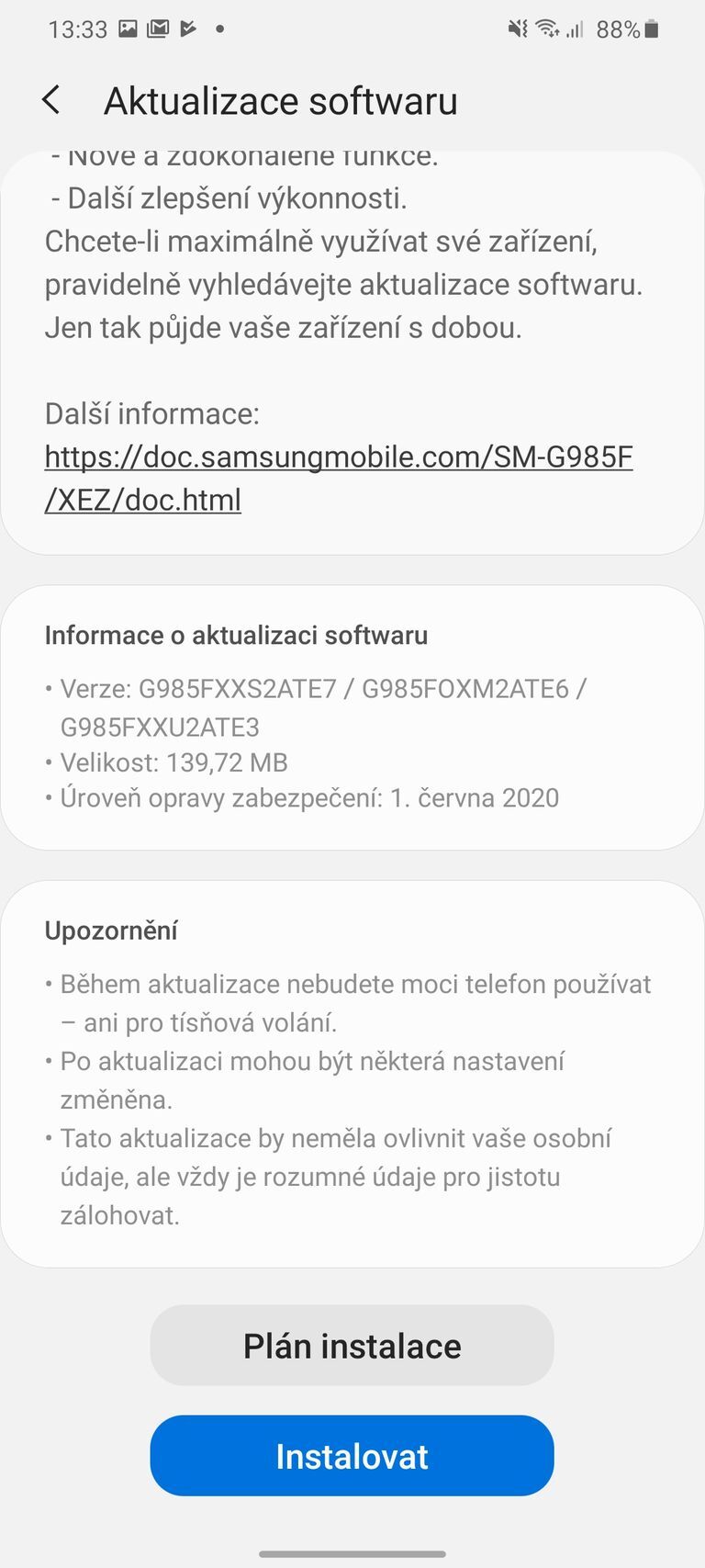 Samsung Galaxy S20+