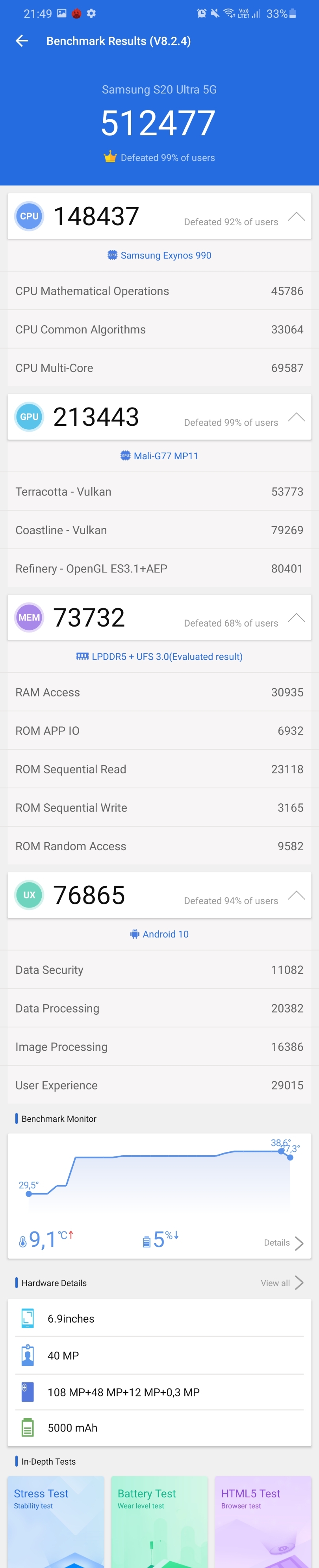 Samsung Galaxy S20 Ultra 5G