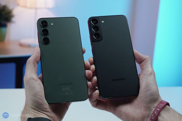 Samsung Galaxy S23+ a Galaxy S22+