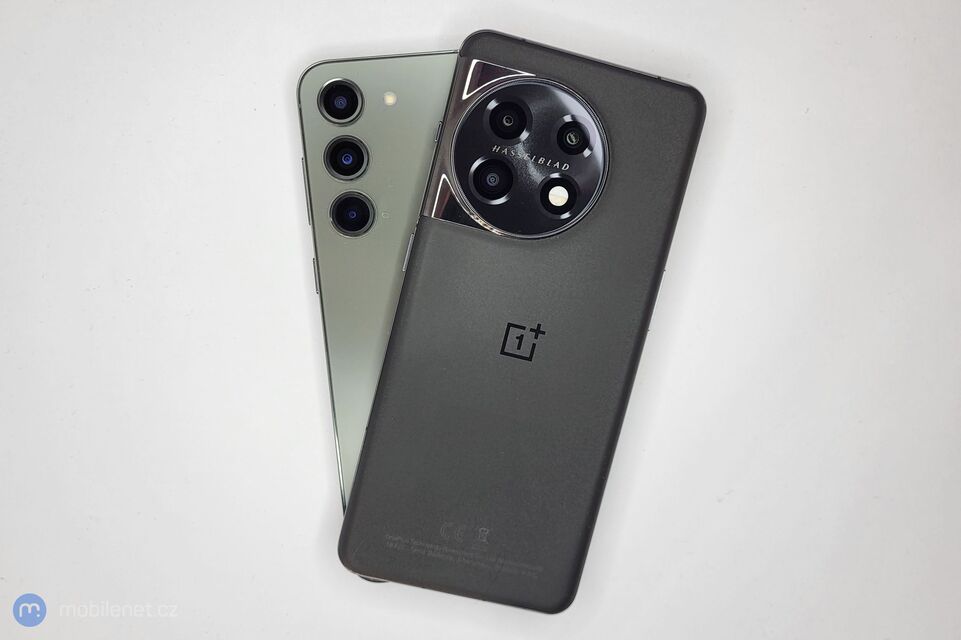 Samsung Galaxy S23+ a OnePlus 11