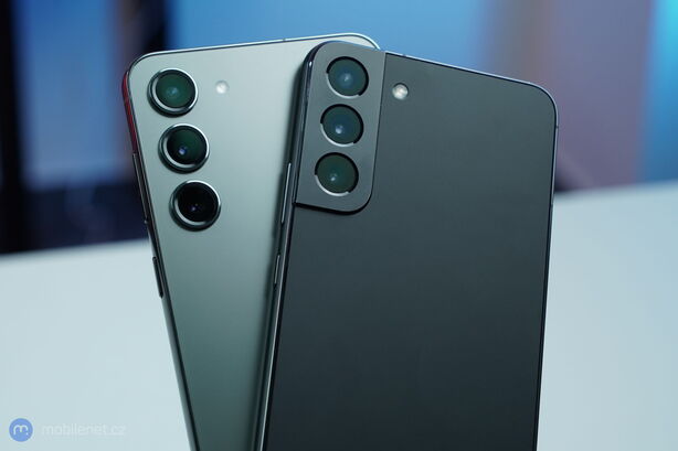 Samsung Galaxy S23+ a Galaxy S22+