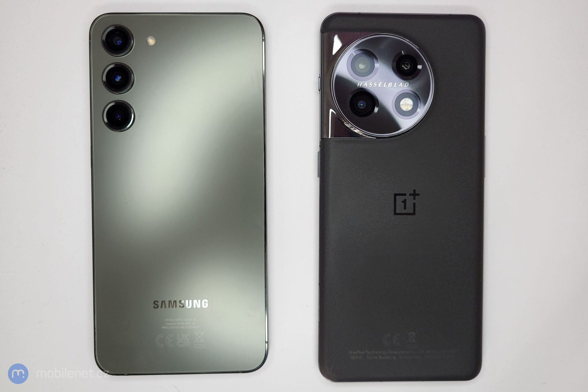 Samsung Galaxy S23+ a OnePlus 11