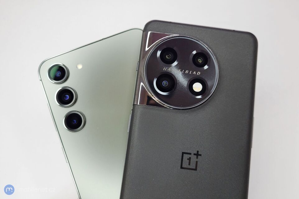 Samsung Galaxy S23+ a OnePlus 11