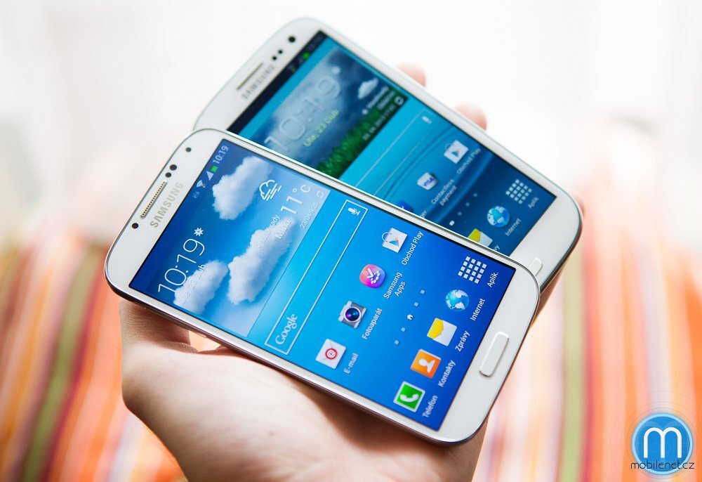 Samsung Galaxy S4 a Galaxy S III