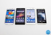 Samsung Galaxy S4, HTC One, Sony Xperia Z, Huawei Ascend D2