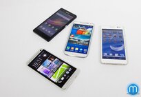 Samsung Galaxy S4, HTC One, Sony Xperia Z, Huawei Ascend D2