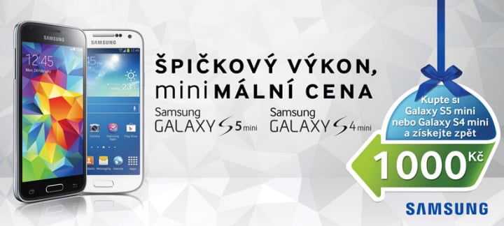 Samsung Galaxy S4 mini a Galaxy S5 mini