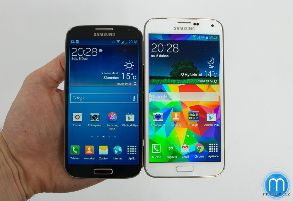 Samsung Galaxy S5 vs. Galaxy S4