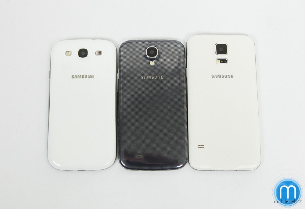 Samsung Galaxy S5 vs. Galaxy S4 vs. Galaxy S III