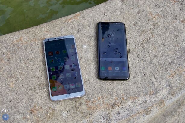 Samsung Galaxy S8 a LG G6