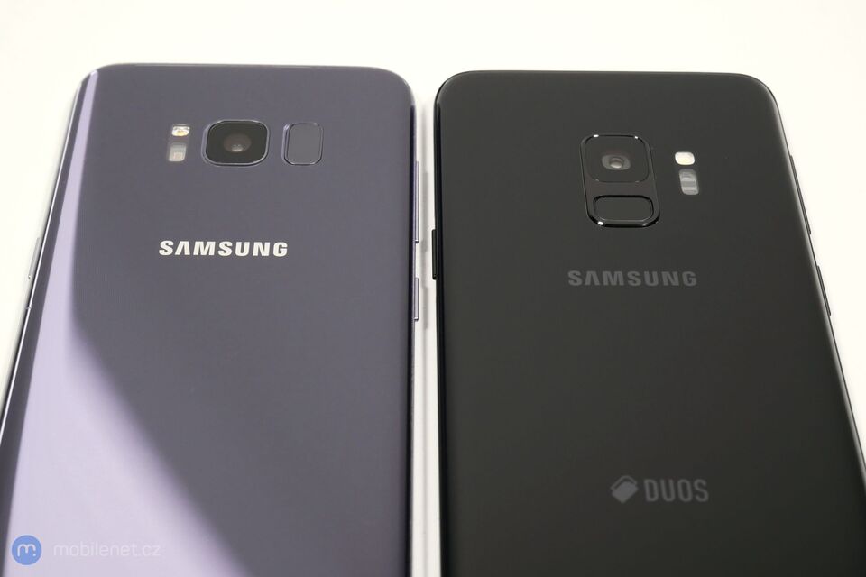 Samsung Galaxy S9 a Samsung Galaxy S8