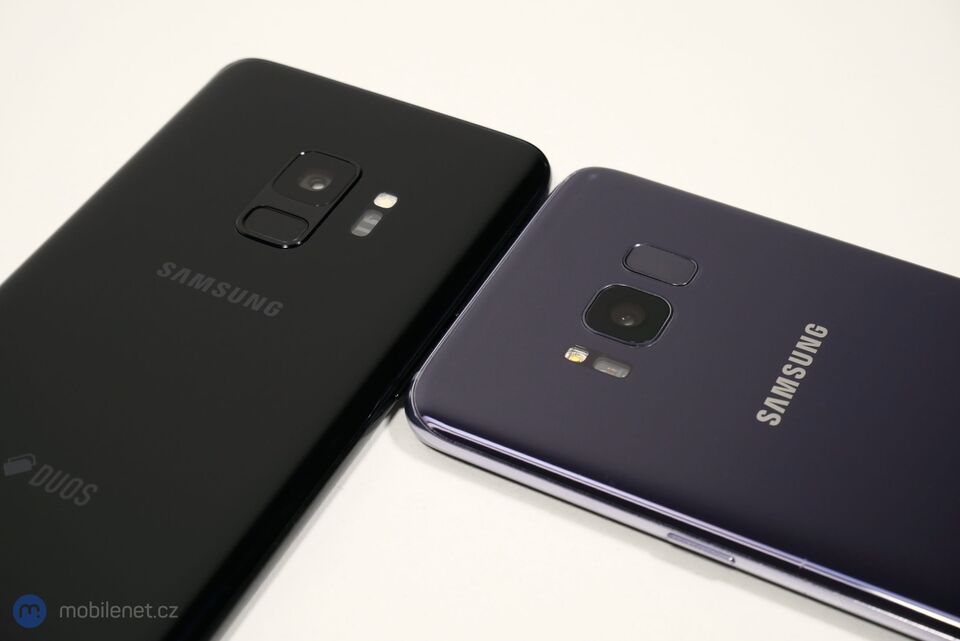 Samsung Galaxy S9 a Samsung Galaxy S8