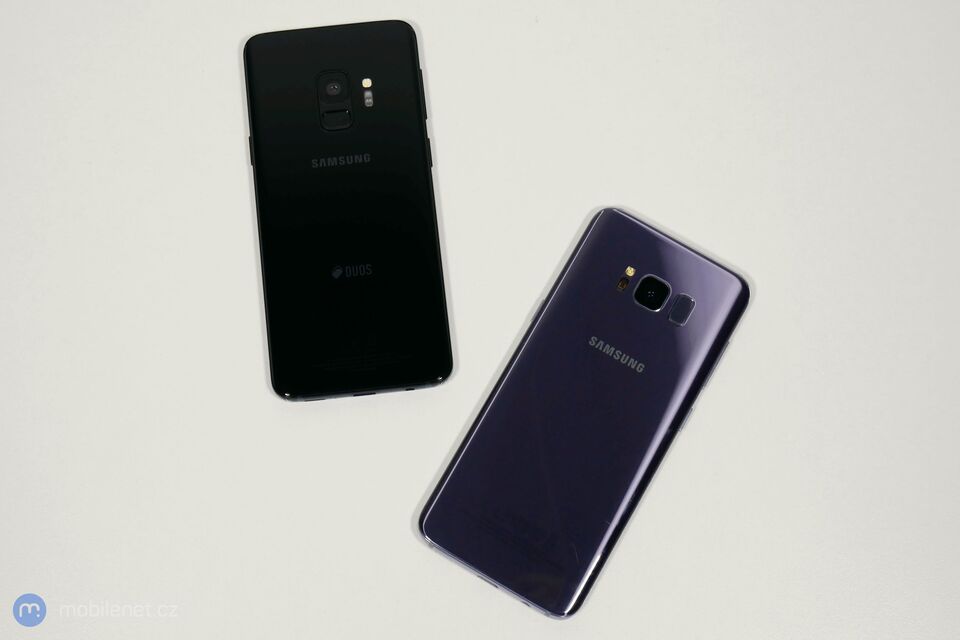 Samsung Galaxy S9 a Samsung Galaxy S8
