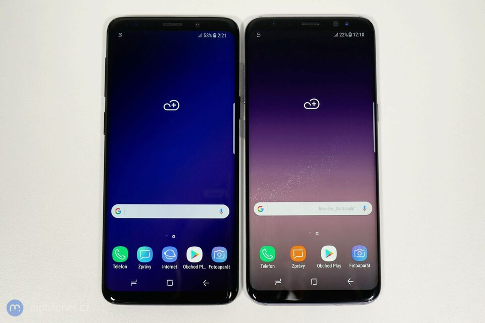 Samsung Galaxy S9 a Samsung Galaxy S8