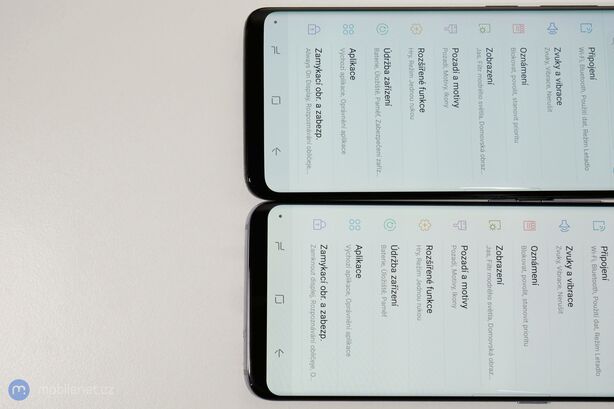 Samsung Galaxy S9 a Samsung Galaxy S8