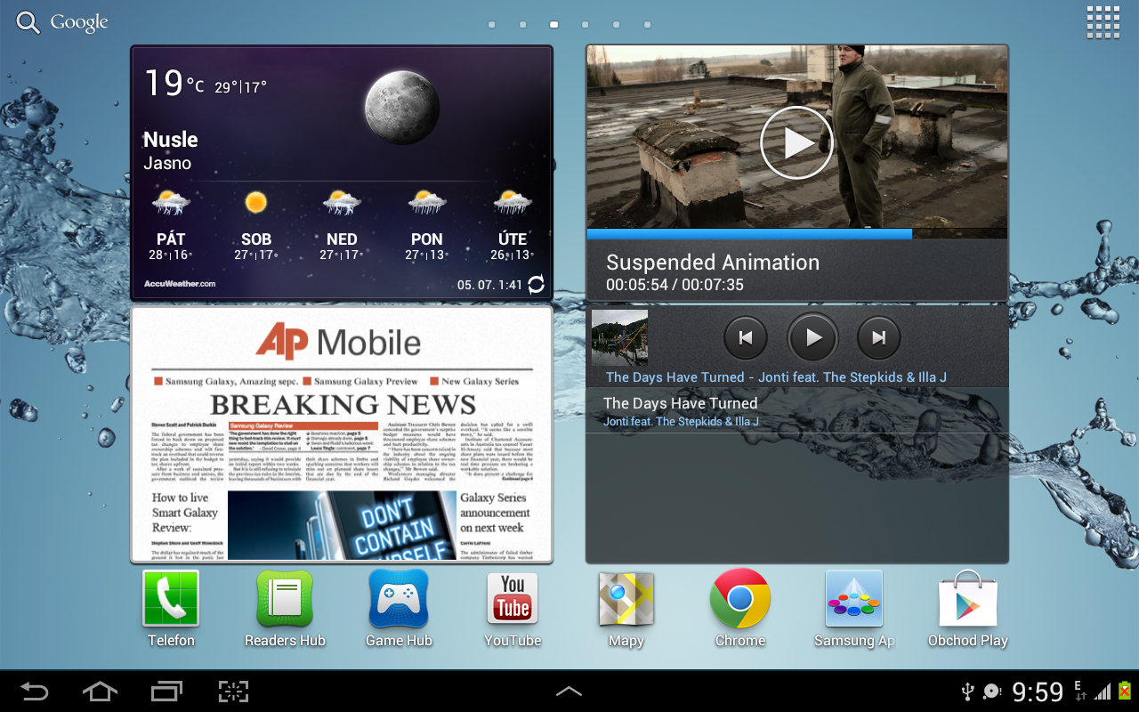 Samsung Galaxy Tab 7.7 (Android 4.0)